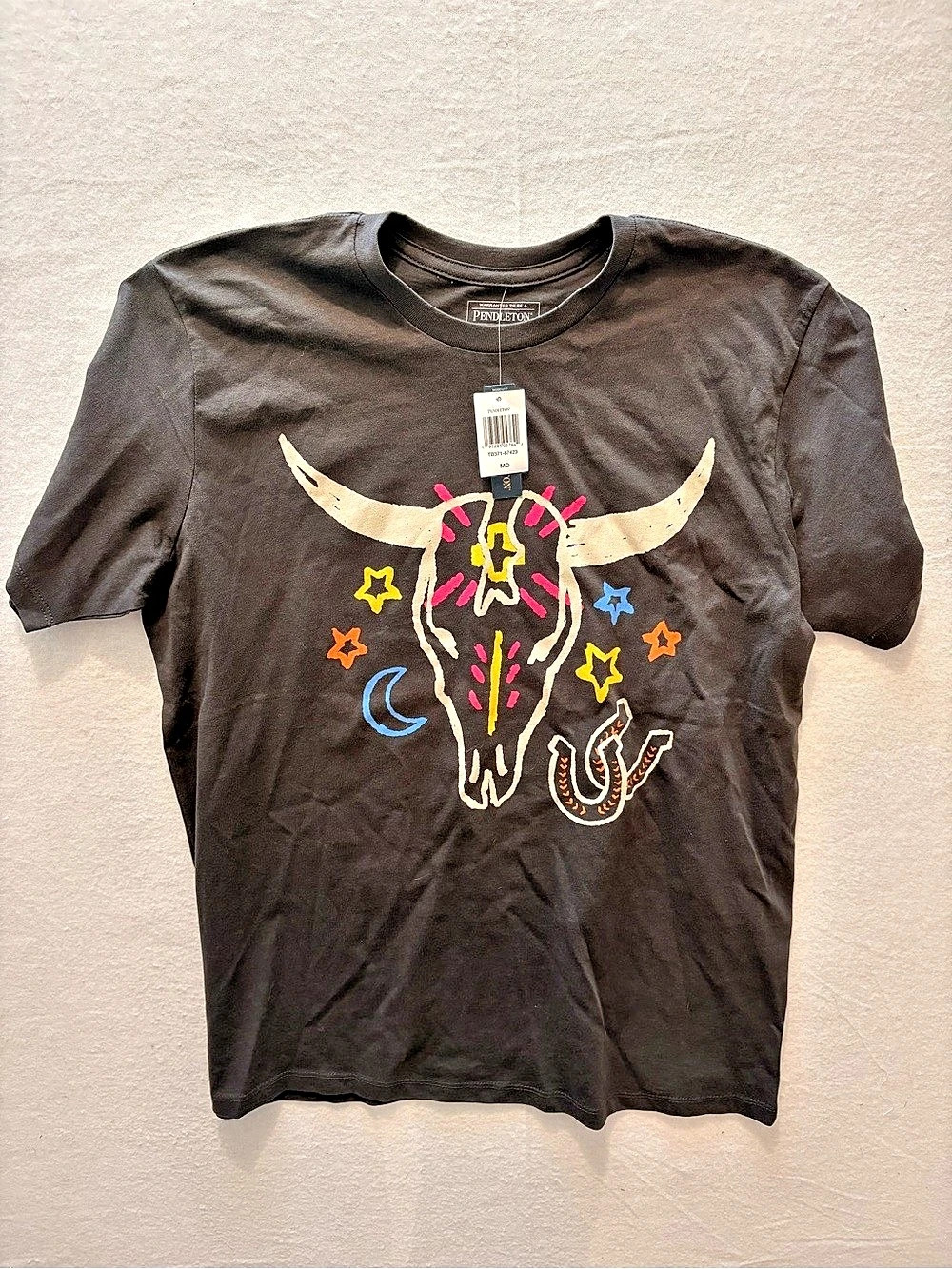 Pendleton Men's Cascadia Skull Short Sleeve Graphic T-Shirt Cascadia Skull